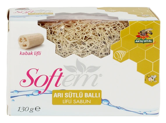 SFT ARI SÜTLÜ BALLI LİFLİ SABUN 130G ürün görseli 1