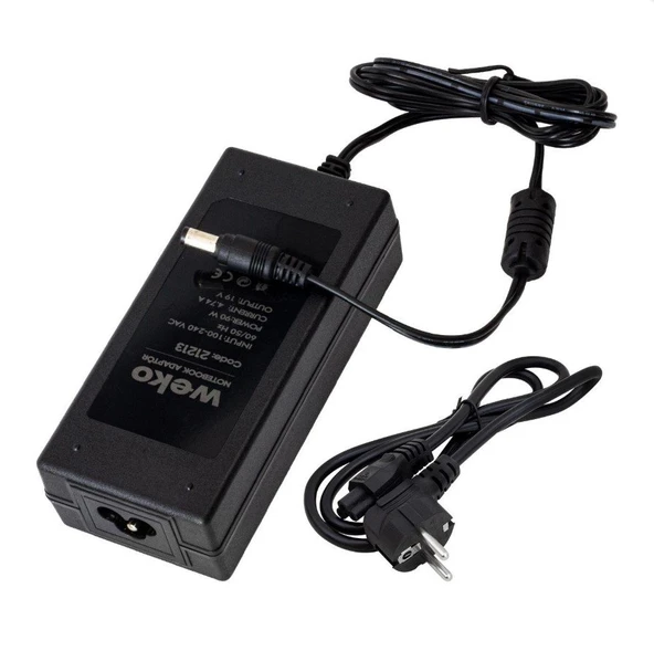 Weko 19 Volt 4.74 Amper 90 Watt Notebook Adaptör - 3