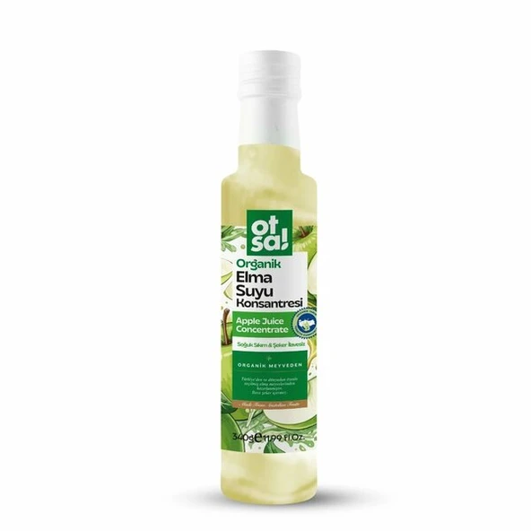 OTSA ORGANİK ELMA SUYU KONSANTRESİ 340 G