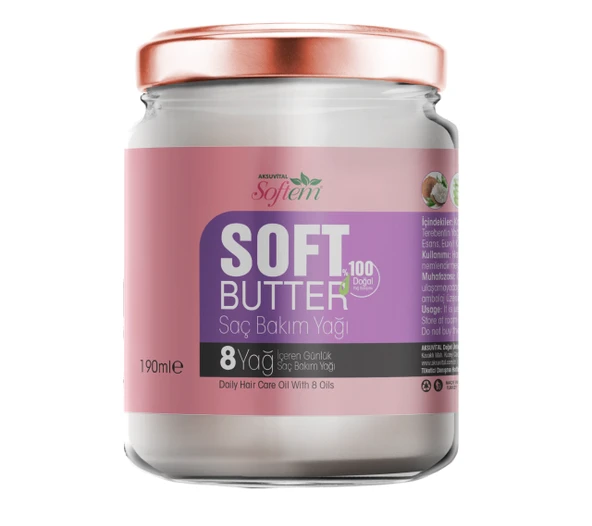 SFT SOFTBUTTER SAC BAKIM YAGI 190ML ürün görseli 1
