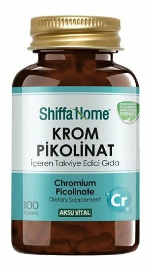 SHF KROM PİKOLİNAT 100 TABLET