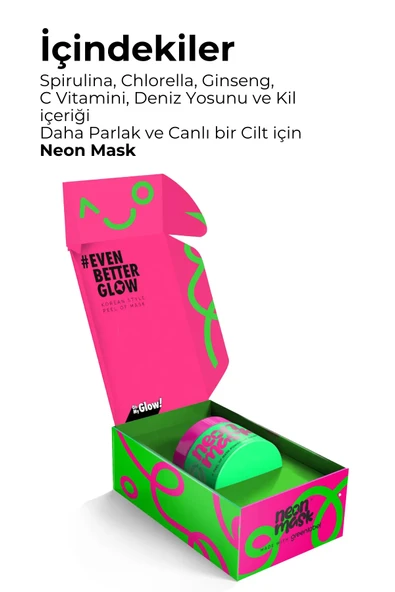 GREEN LABEL NEON MASK 100 ML
