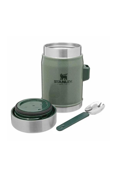 Stanley Classic Yemek Termosu Kaşıklı 0,4 L Yeşil - 3