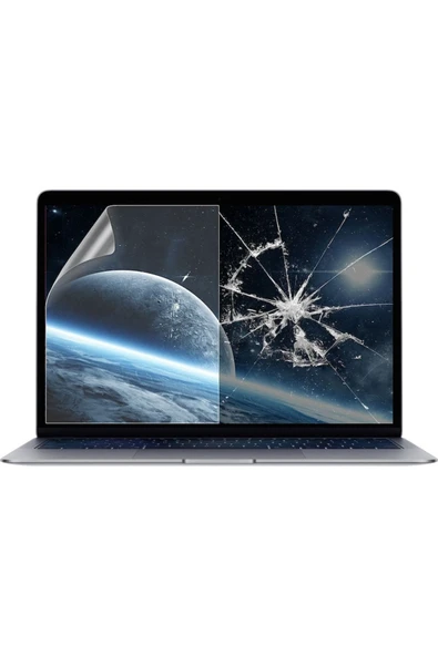 MACBOOK AİR M2 13.6" ULTRA KORUYUCU 9H+ ÇİZİLME KARŞITI PREMİUM ESNEK CAM - 2