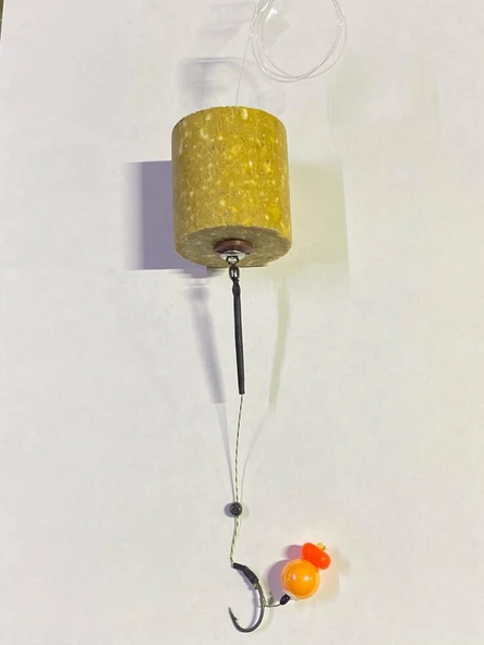 Sazan Rig Takımı Küspe Aparatlı Yüzen Boncuklu Küspe Dahil 3 Lü Paket - 4