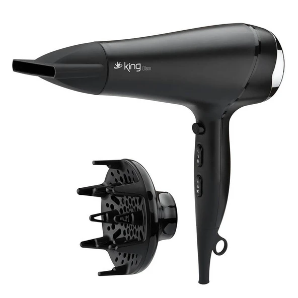 King Ksk 435 Olson 2200 W Saç Kurutma Makinesi Silver