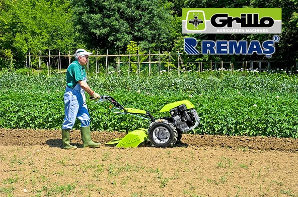 Grillo G85 D Changfa CF 186 FE Motorlu 9 HP Çapa Makinesi - 4