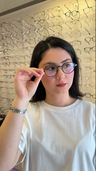 MY009 C4 45 Olivier Philippe Mavi Işık Koruyucu Gözlük - 3