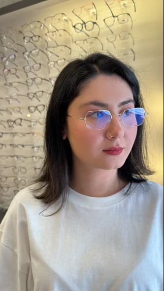 MY014 C2 49 Olivier Philippe Mavi Işık Koruyucu Gözlük