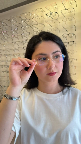 MY014 C2 49 Olivier Philippe Mavi Işık Koruyucu Gözlük - 6