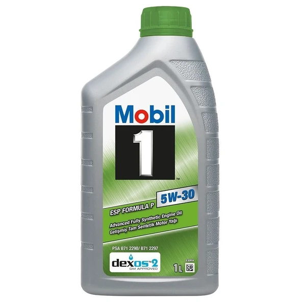 Mobil 1 ESP Formula P 5w30 Dexos2 B71 2297 C2 C3 Motor Yağı 1lt Ü.T. 2023 ürün görseli 1