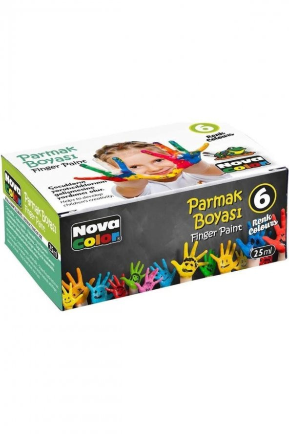 Parmak Boyası 6 Lı Nc-138