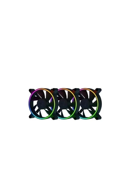 Razer Kunai Chroma 120 mm ARGB 3'lü Kasa Fanı - Outlet