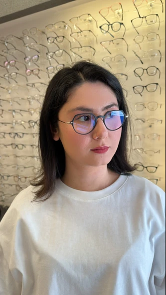 MY009 C4 45 Olivier Philippe Mavi Işık Koruyucu Gözlük