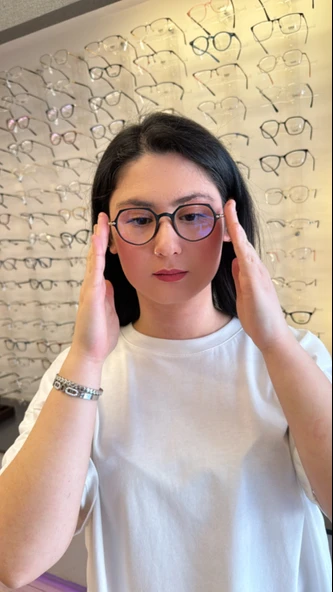 MY009 C4 45 Olivier Philippe Mavi Işık Koruyucu Gözlük - 4