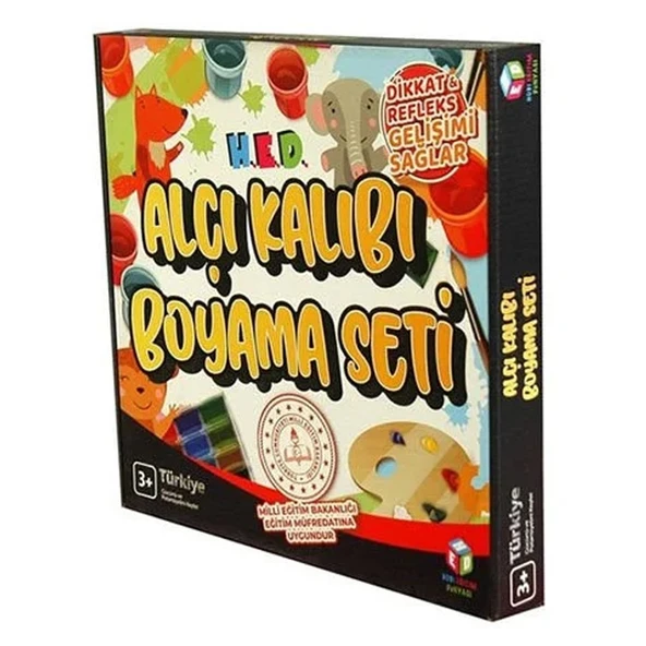 Alçı Kalıbı Boyama Seti