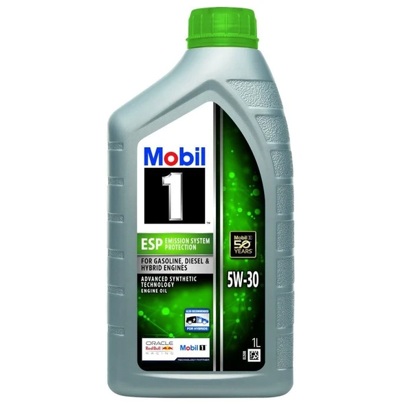 Mobil 1 ESP 5w30 VW 504 507 LL-04 C3 Motor Yağı 1lt Ü.T. 2024 ürün görseli 1