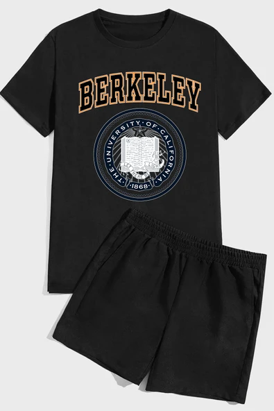 BERKELEY Baskı Şort Takım
