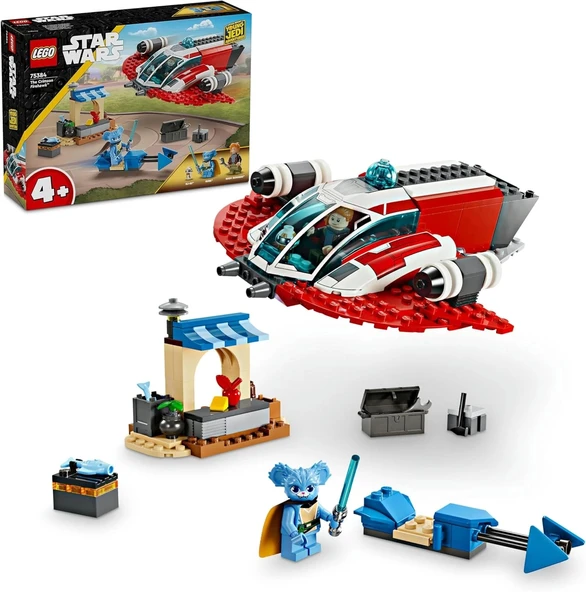 LEGO Star Wars: Young Jedi Adventures Crimson Firehawk™ 75384, 4 Yaş ve Üzeri Star Wars Sevenler için Yaratıcı Oyuncak Y