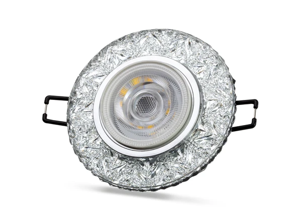 NOAS YL65 1677 Hektor Led Çerçeveli 4000K Kristal Cam Spot Kasa