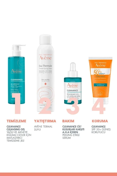 Avene Cleanance Yağlı ve Akneye Eğilimli Ciltler için Matlaştırıcı Temizleme Jeli 400 ml - Resim 3