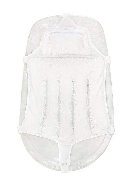 Sema Baby Köpüklü Kafa Destekli Bebek Banyo Filesi - Beyaz - 2