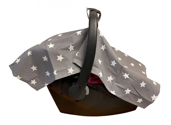 Sema Baby Anakucağı Örtüsü Yıldızlı Geceler - Resim 2