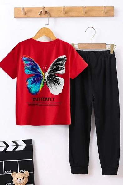 Çocuk Butterfly  Alt - Üst Eşofman Takımı - 2