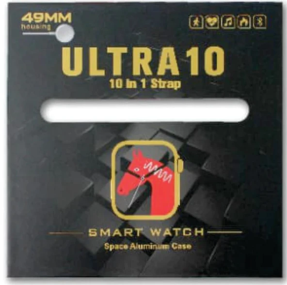 Ultra10 Akıllı Saat, 10 Kordon - 3