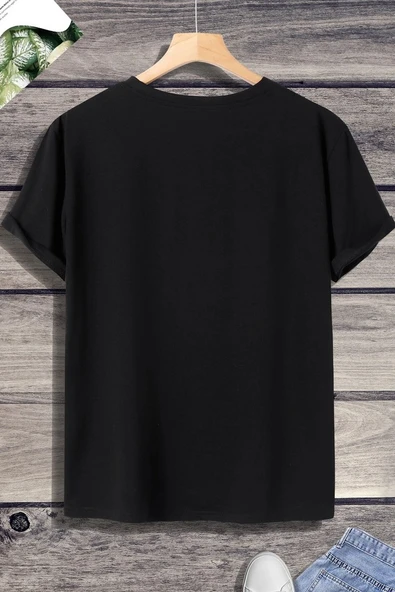 Unisex Tupac Coffee Baskılı T-shirt - Resim 2