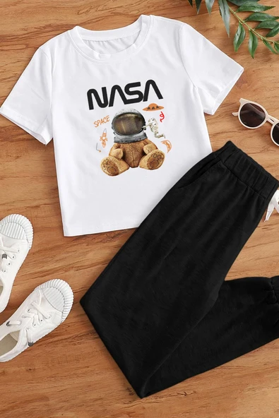 Çocuk Nasabear Alt - Üst Eşofman Takımı - Resim 5