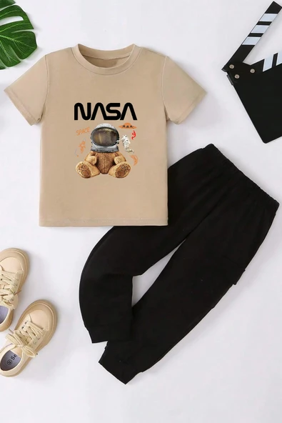 Çocuk Nasabear Alt - Üst Eşofman Takımı - Resim 7