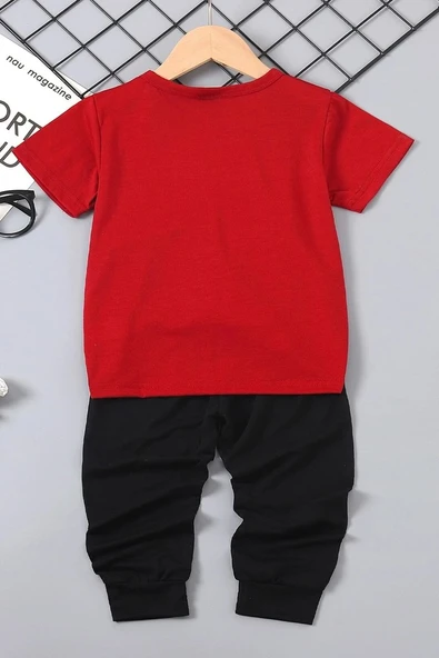 Çocuk Ateş Avatar Alt - Üst Eşofman Takımı - Resim 4