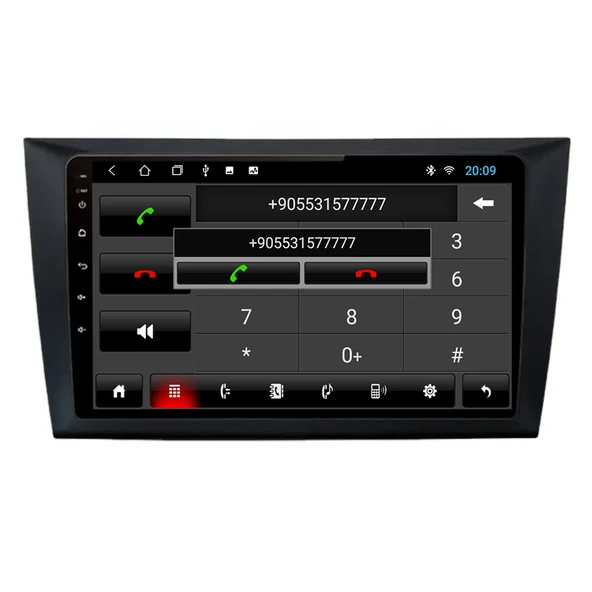 Volkswagen Golf 6 2010-2012 UYUMLU 8 GB RAM 128 GB HAFIZA ANDROID MULTIMEDIA TEYP - Resim 3