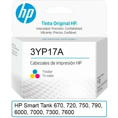 Hp 3YP17A Renkli Orjinal Baskı Kafası