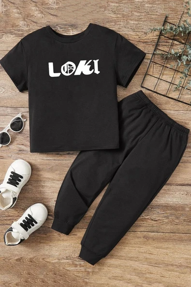 Çocuk Floki Alt - Üst Eşofman Takımı