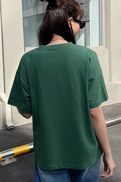 Unisex Backwoods Baskılı T-shirt - 4