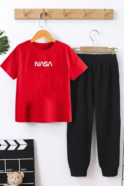 Çocuk Nasa Alt - Üst Eşofman Takımı - 3