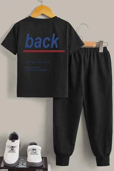 Çocuk Back Alt - Üst Eşofman Takımı - Resim 2