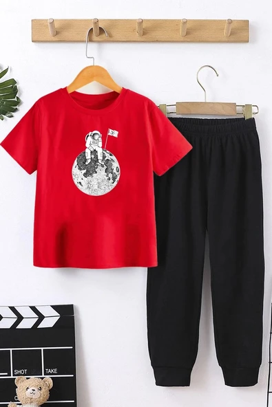 Çocuk Astronot  Alt - Üst Eşofman Takımı ürün görseli 1