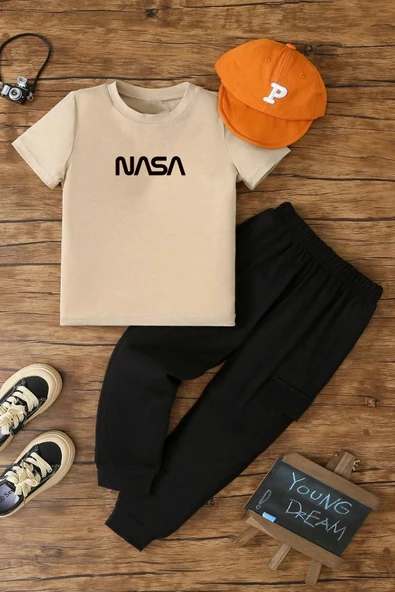 Çocuk Nasa Alt - Üst Eşofman Takımı - 5