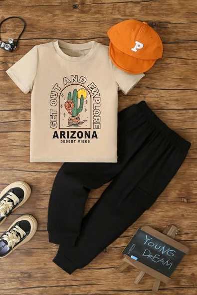 Çocuk Arizona Alt - Üst Eşofman Takımı - Resim 5