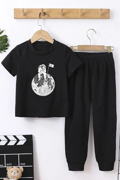 Çocuk Astronot  Alt - Üst Eşofman Takımı - Resim 3