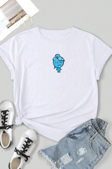 Unisex Su Avatar Baskılı T-shirt - 9