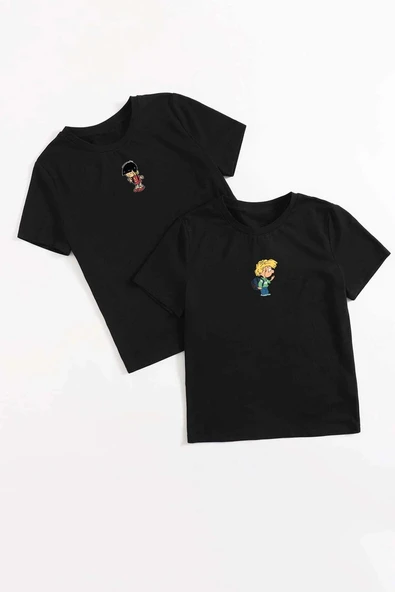 Sevgili Tshirt Çift Kombini Üzümlü Kekim - 2