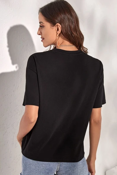 Unisex Sylvester Baskılı T-shirt - Resim 6