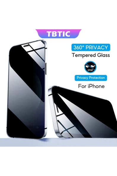 360° Anti-Static ESD Hayalet ESD Koruyucu Kırılmaz Cam (4 yandan görünmeyen) Iphone 15 - 4