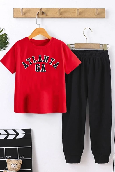 Çocuk Atlanta Alt - Üst Eşofman Takımı - 5