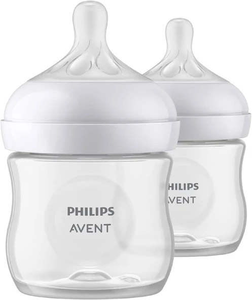 Philips Avent Natural Response PP 2'li Biberon Seti, 0+ Ay 125ml SYC900/02 - Resim 2