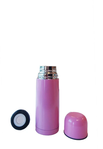 Sema Baby Bebek Termosu 350 ml - Pembe - Resim 2